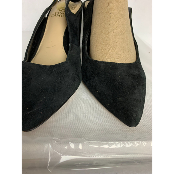 Vince Camuto Black Pointed Toe Sandals Size 6.5 - Picture 9 of 9